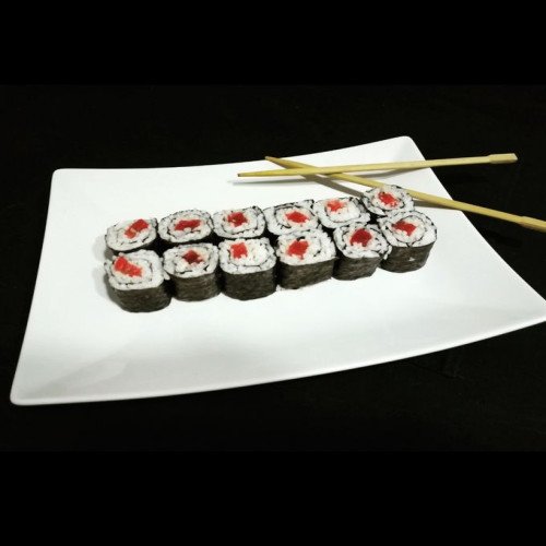 Maki atún con philadelphia